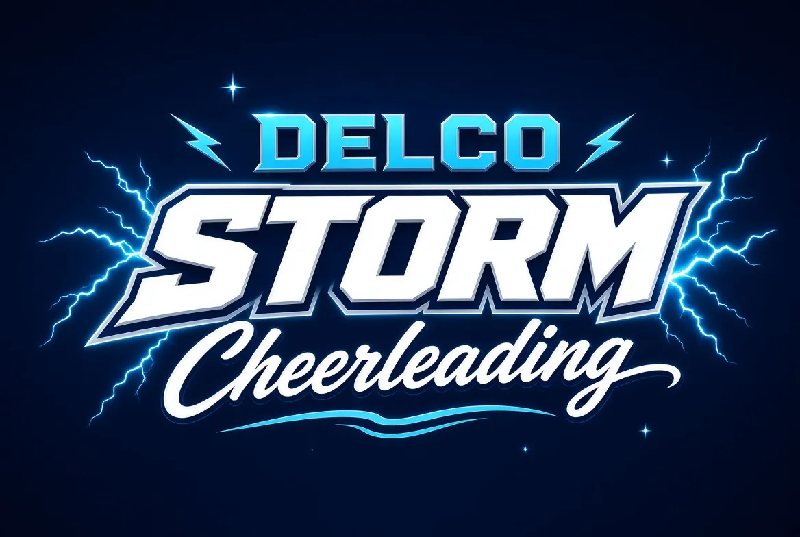 Delco Storm Cheerleading logo